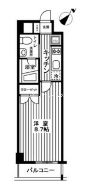 カスタリア神保町 間取り