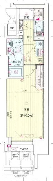 プレサンス ジェネ 千種内山Ⅱ 間取り