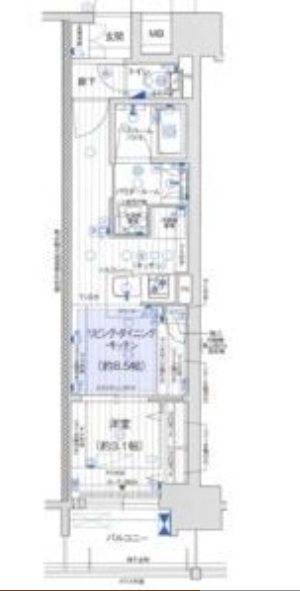 プレサンス ロジェ 上前津駅前 THE RESIDENCE 間取り