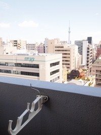 エスティメゾン秋葉原 ベランダ