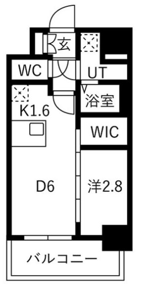 メイクスアート名古屋リニアFRONT 間取り