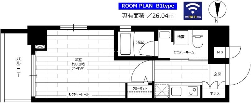 ステージファースト両国東 間取り