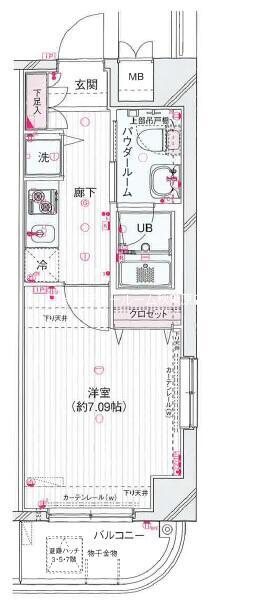 アセンションアイディ浅草 間取り