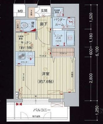 プレサンス名古屋駅前プラチナム 間取り