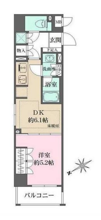 グランスイート東京 間取り