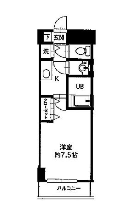 ＨＦ銀座レジデンスＥＡＳＴⅡ 間取り