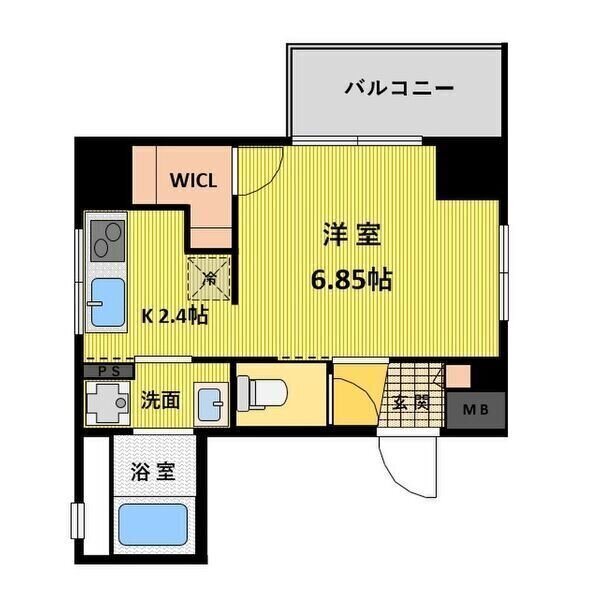 Casa Avenue Ikeshita 間取り