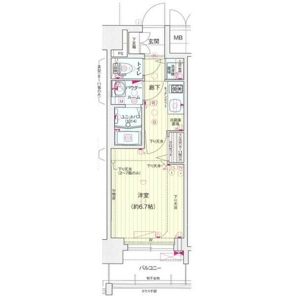 プレサンス鶴舞公園セラヴィ 間取り