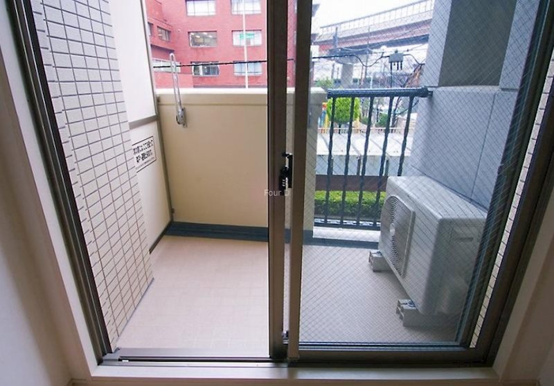 エステムプラザ日本橋弐番館 ベランダ