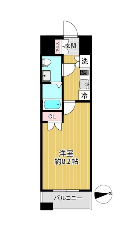 ヴィーダ・スカイコート品川 間取り