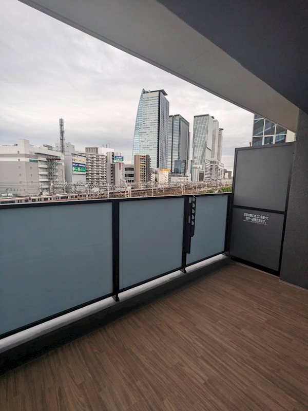 プレサンス　ロジェ　名古屋駅NORTH　FRONT ベランダ
