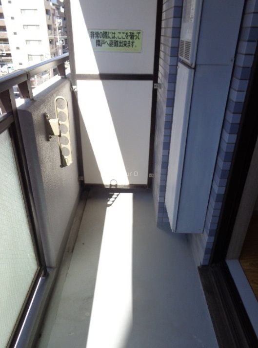 セザールスカイタワー銀座東 ベランダ
