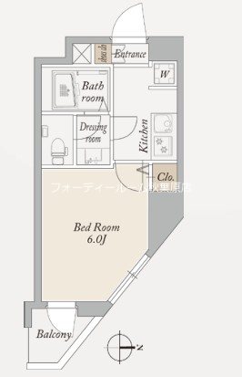 KDXレジデンス秋葉原Ⅱ 間取り