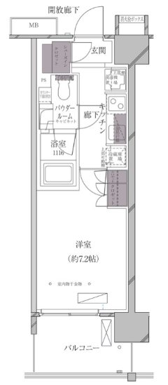 Ａ－standard芝浦 間取り