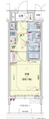 プレサンス　THE　MOTOYAMA 間取り