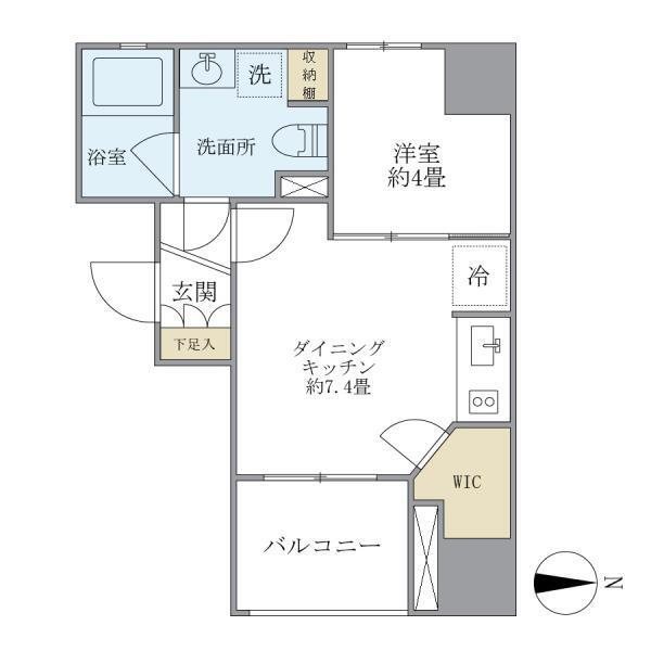 ＫＤＸレジデンス神田  間取り