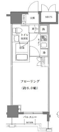 ライジングプレイス南千住 間取り