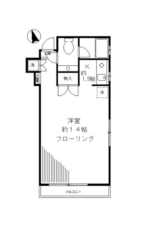 麻布イーストコート 間取り