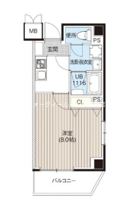 インセンス上野根岸 間取り