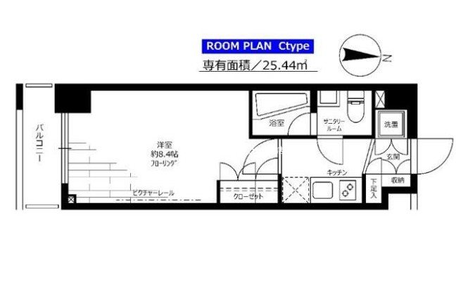 ステージファースト両国アジールコート 間取り