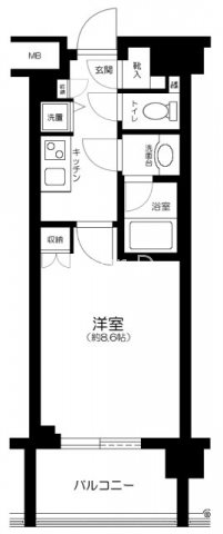 クオリア南麻布 間取り
