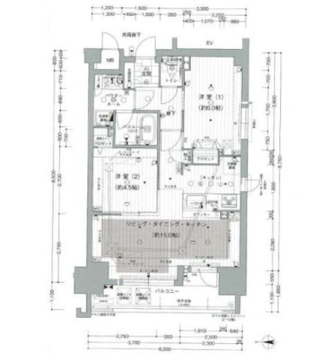 プレサンス ロジェ 葵 間取り