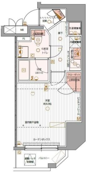 パティーナ上野 間取り