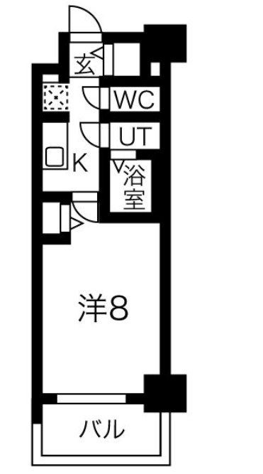 メイクス高岳 間取り