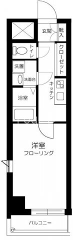 アヴィニティー銀座東 間取り