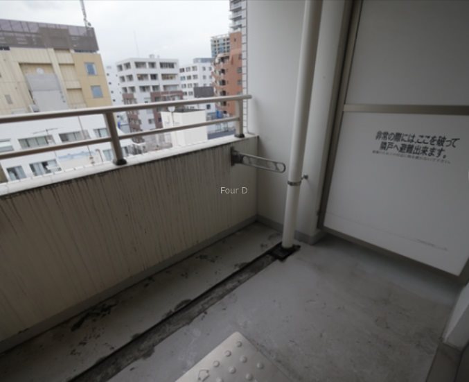 銀座レジデンス壱番館 ベランダ