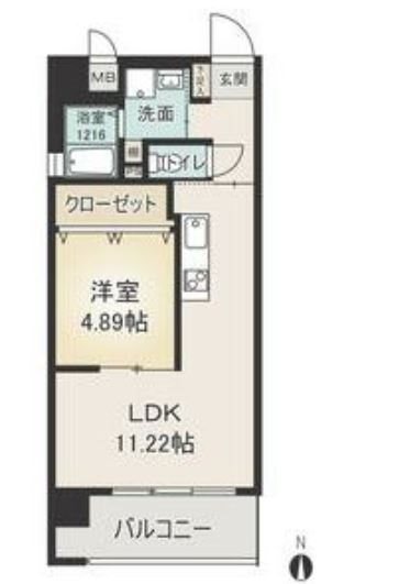 セントピア岡安 間取り