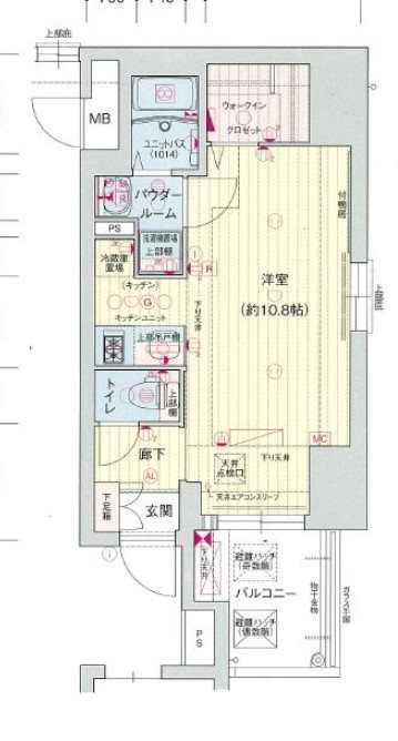 プレサンス桜通ザ・タイムズ 間取り