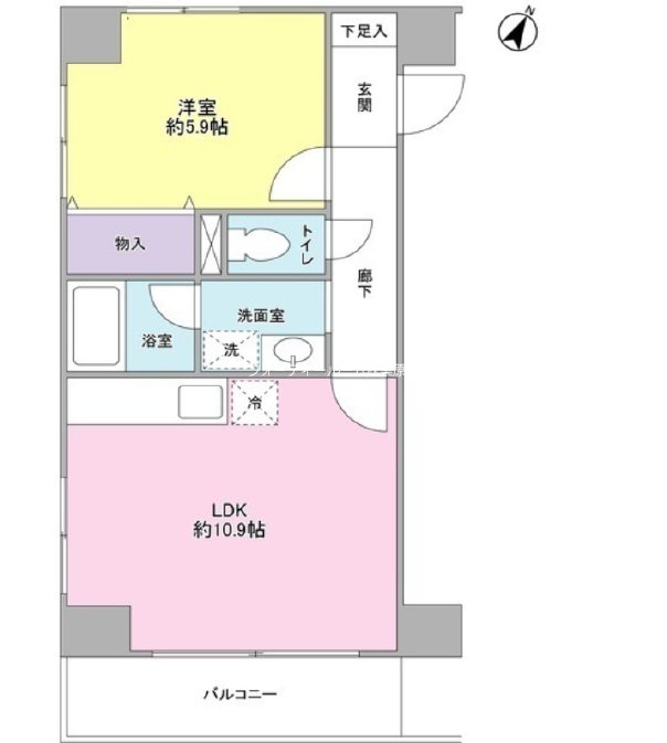 プロスペクト入谷  間取り