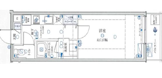トレステラレジデンス入谷  間取り