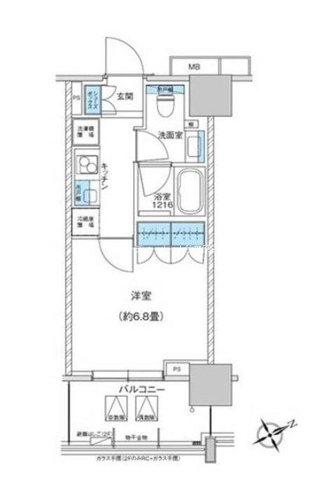 ザ・パークハウス浅草橋タワーレジデンス 間取り