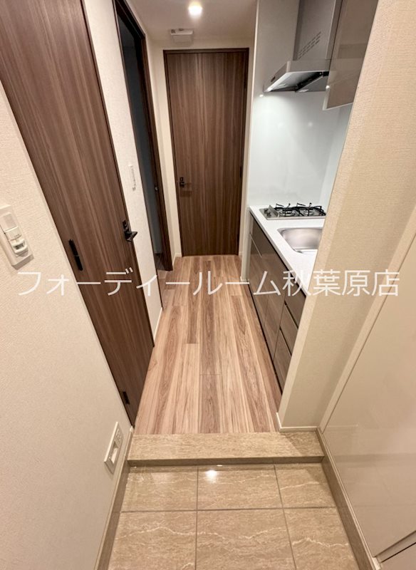 パークアクシス神保町 玄関