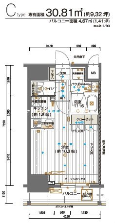 メインステージ神田須田町 間取り