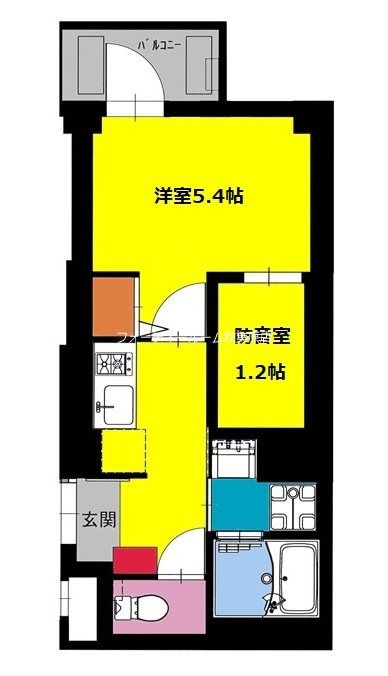 b’CASA浅草イースト 間取り