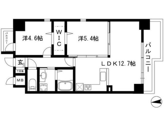 プレイス浅間 間取り