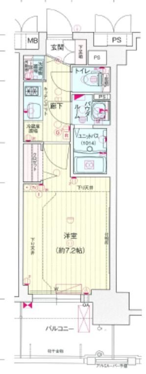 プレサンス ジェネ 千種内山 間取り