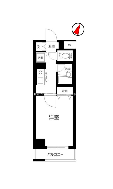 シンシア日本橋新川 間取り
