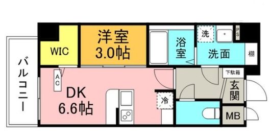 アーチレジデンス名駅北 間取り