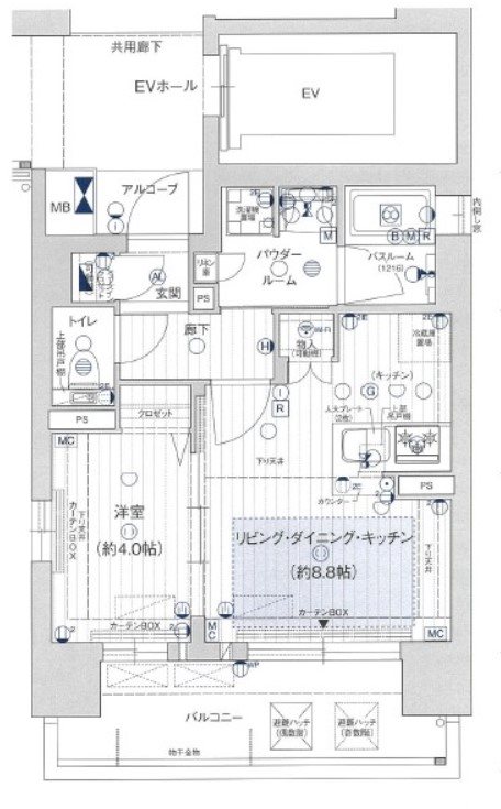 プレサンス ロジェ 高岳東桜 間取り