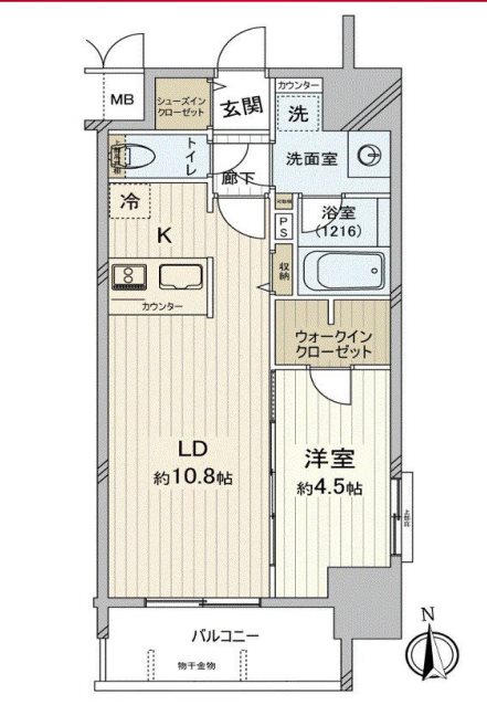 プレサンス新栄町ギャラント 間取り