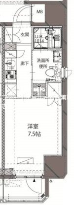 ベルジューレ神保町 間取り