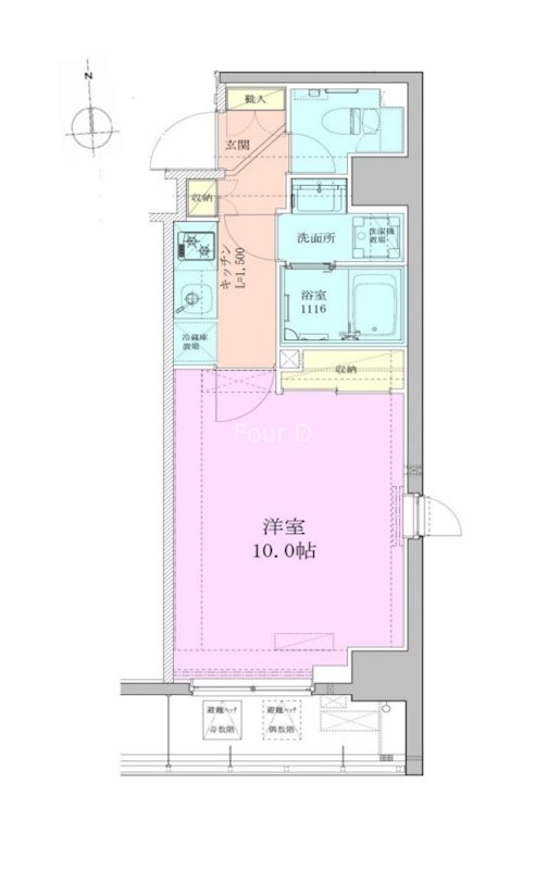 八丁堀レジデンス壱番館 間取り