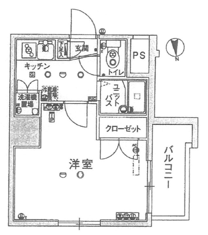 スカイコート神田須田町 間取り