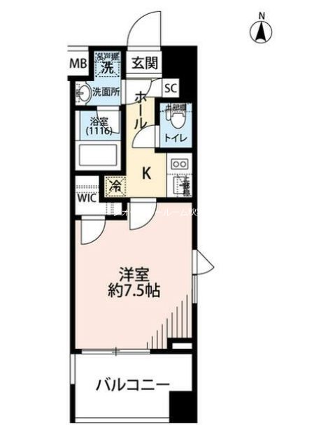 プレール・ドゥーク蔵前 間取り