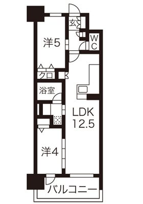 プレサンス　ロジェ　名古屋駅NORTH　FRONT 間取り