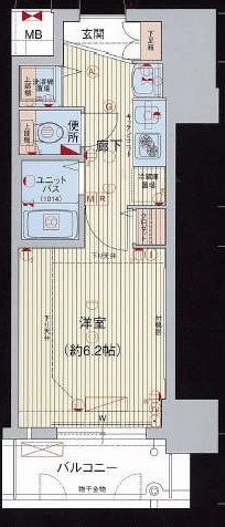 プレサンス名古屋駅前プラチナム 間取り